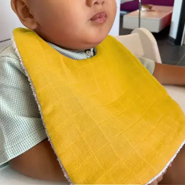 Babero de Algodón Orgánico GOTS® - Pitigaia ( Varios colores) - Imagen 3