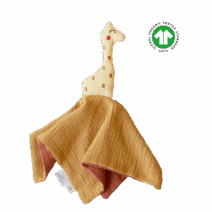 Doudou de Algodón Orgánico GOTS® - Jirafa (Apunt Barcelona)