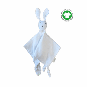 Doudou de algodón orgánico GOTS®- Conejo (Ecomikro)