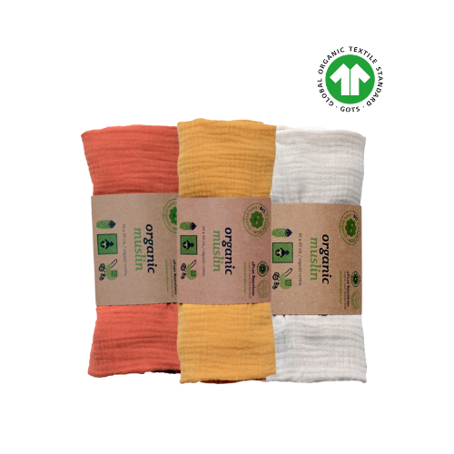 Muselina Algodón Orgánico GOTS® (Apunt Barcelona)