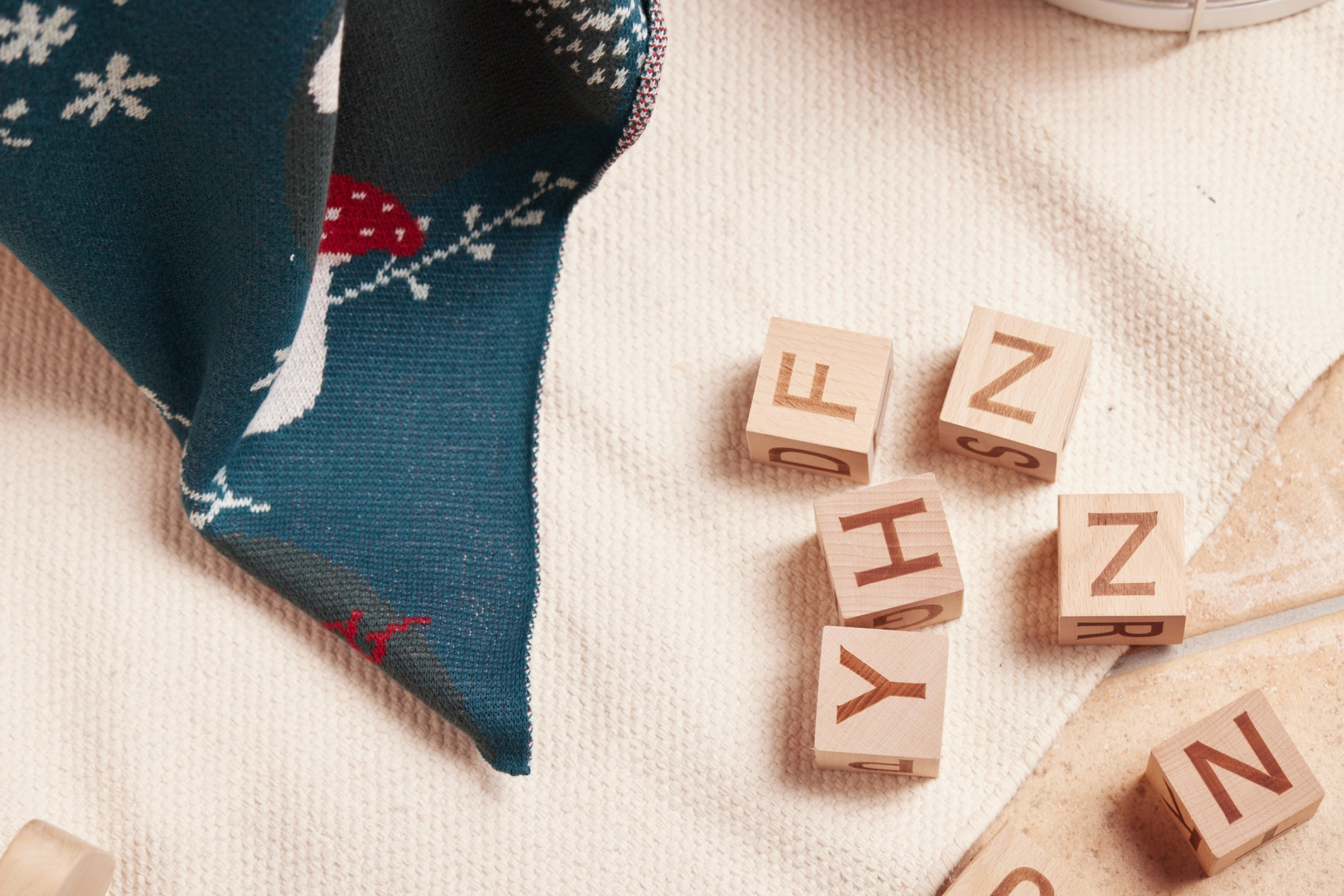 Manta Orgánica GOTS® Ecomikro - Diseño Hongo 80 x 100 Cm - Imagen 5