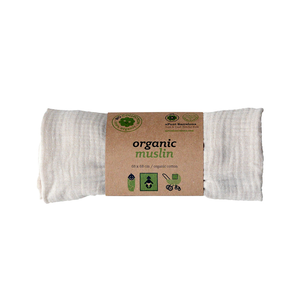 Muselina Algodón Orgánico GOTS® (Apunt Barcelona) - Imagen 9