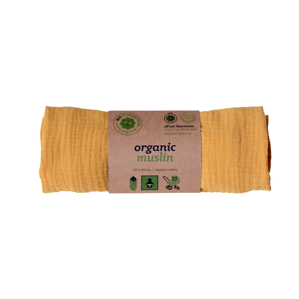 Muselina Algodón Orgánico GOTS® (Apunt Barcelona) - Imagen 11