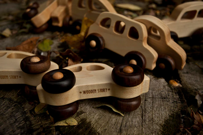 Autobús de Madera FSC® – Juguete sostenible (Wooden Story) - Imagen 6